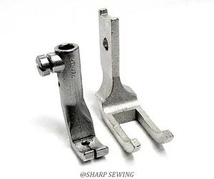 PFAFF INDUSTRIAL DOUBLE TOE PRESSER FOOT SET fits PFAFF 1245 # 46970 & 40474-5 - Picture 1 of 2