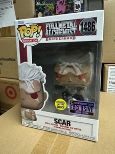 Funko Pop! Vinilo: Fullmetal Alchemist - Scar (Glow) - Entertainment Earth #1486 - Imagen 1 de 3