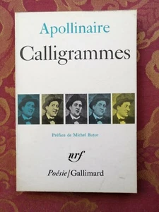 GUILLAUME APOLLINAIRE Calligrammes. Poesie di pace e guerra 1913-1916 Gallimard - Foto 1 di 8