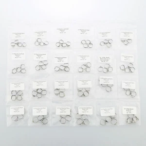Dental Orthodontic Roth 022 1st Molar Buccal Tube Bands Prewelded U1L1/U3L2/U2L1 - Picture 1 of 9