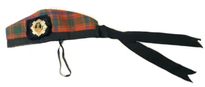 AUTHENTIC WORLD WAR 2 TWO II "THE ROYAL SCOTS" REGMT. GLENGARRY HAT,BRITISH ARMY - Picture 1 of 11