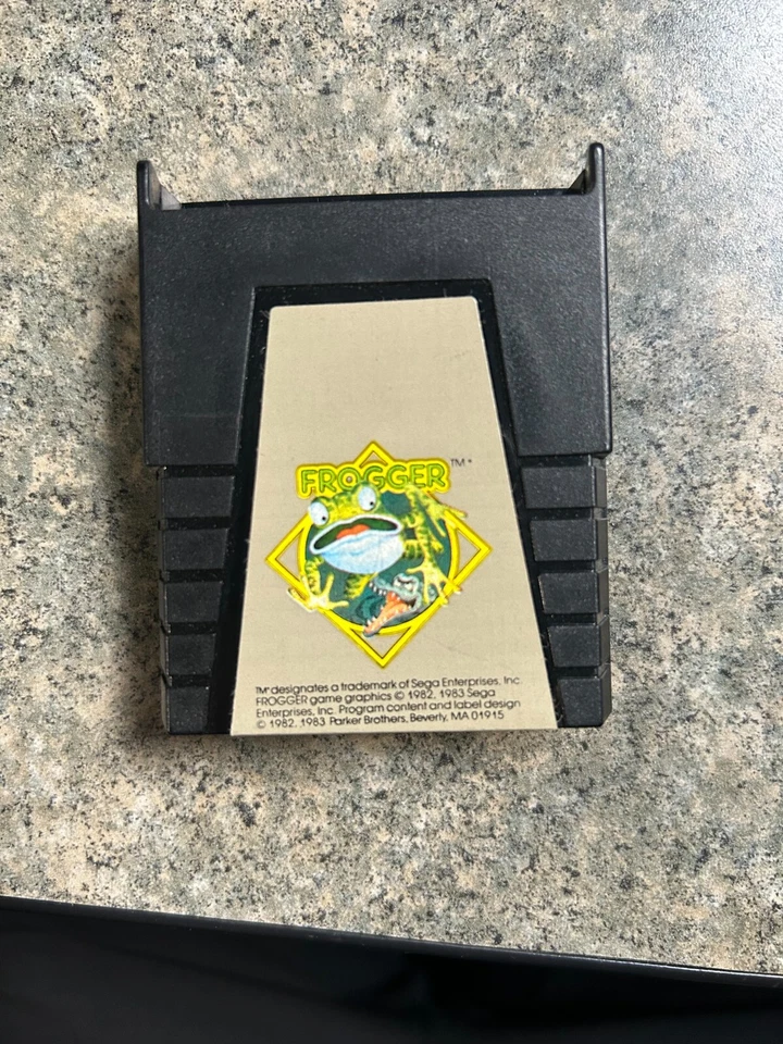 Frogger (Atari 2600, 1982) Solo cartucho de juego Sega, no probado pero parece bien Foto 1 de 3