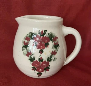 East Texas Marshall Keramik Krug Blumen Frühling Herz Vintage - Bild 1 von 10
