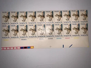 US Stamps SC# 1787 Seeing Eye Dogs 15c PB strip of twenty MNH 1979 - Picture 1 of 1