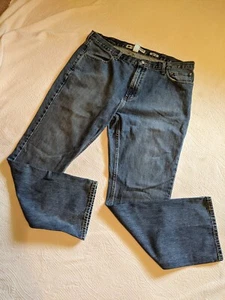 Harley Davidson Men Jeans Straight Boot cut 42 34 Medium Wash Motorclothes - Picture 1 of 7