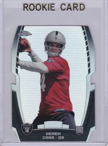 Derek Carr 2014 Bowman Chrome INSERT ROOKIE RC CARD Oakland Raiders Football QB - Bild 1 von 2