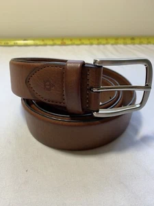 JEFF BANKS London Brown Size 36 Dress Belt - Picture 1 of 8