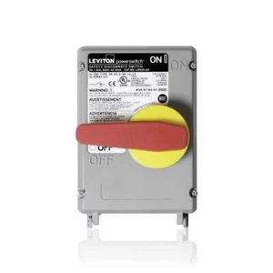 30 Amp 600-Volt Non-Metallic Non-Fused Powerswitch Safety Disconnect Switch - Picture 1 of 4