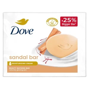 Dove Sandalwood Beauty Bar for Naturally Glowing pack of 3 (125gm) - Picture 1 of 4