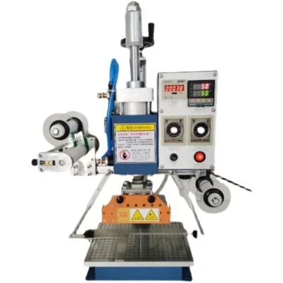 Pneumatic Bronzing Machine Leather/Plastic/Wood /Brand /Card Embossing Machine - Image 1 of 4