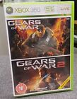 ** NEW AND SEALED ** Gears Of War 1 And 2 Bundle Copy Microsoft Xbox 360 Game