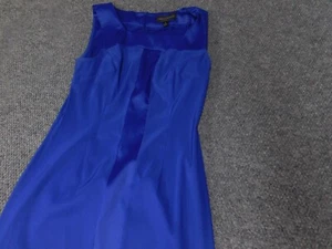 Connected Apparel Womens dress 8 Blue A-line - Picture 1 of 10