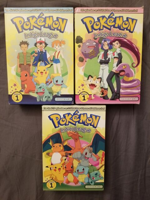 ENGLISH DUBBED POKEMON Season 6-10 (Vol.1-242Eps) DVD USA Version All  Region