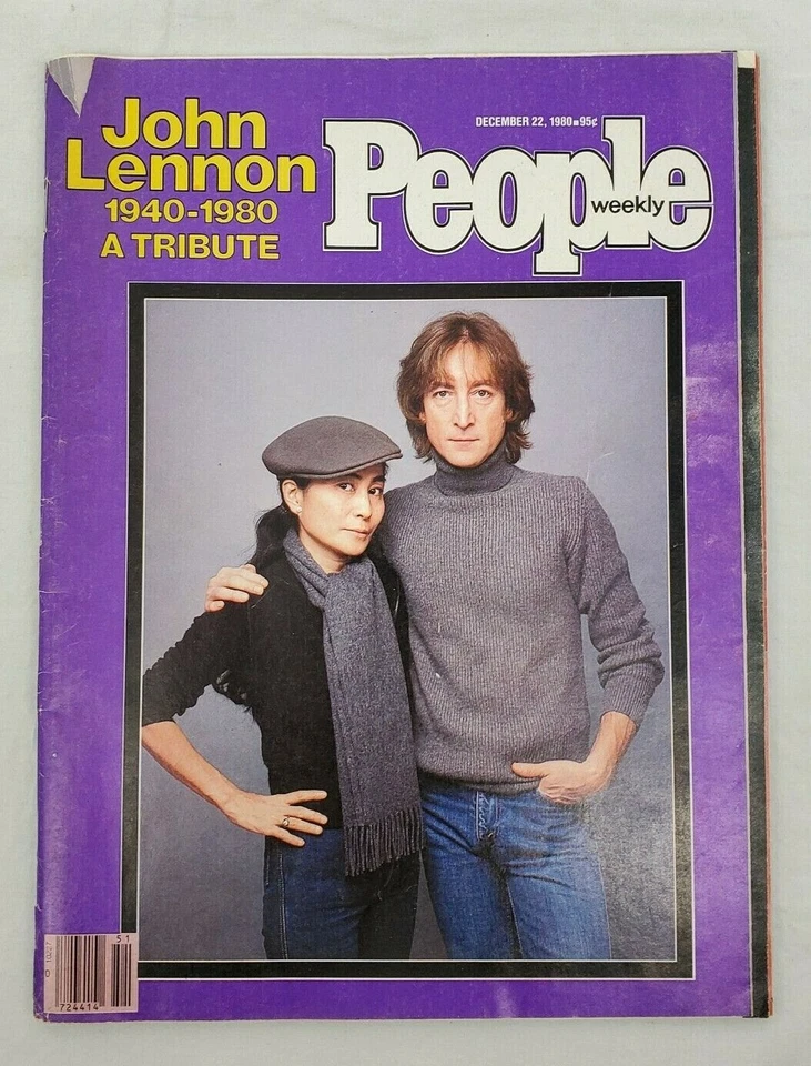 VINTAGE ~ People Magazine Weekly December, 22 1980 - John Lennon Death Tribute  - Image 1 of 4