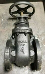 NEW POWELL 4" FLANGED STEEL GATE VALVE 200 WOG 125S
