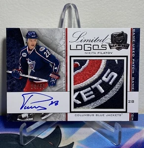 2008-09 UD THE CUP NIKITA FILATOV #LL-NF LIMITED LOGOS ROOKIE PATCH AUTO 24/50 - Picture 1 of 2