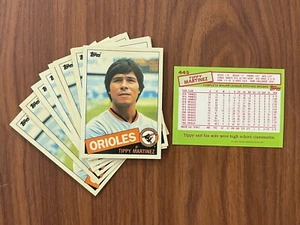 1985 Topps TIFFANY Set (15) TIPPY MARTINEZ #445 cards LOT ORIOLES ** MINT ** - Picture 1 of 1