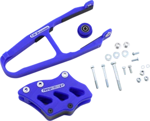 TM Design Works Blue Chain Guide and Slider Debris Shield Guard YCP-K08-BU - Bild 1 von 1