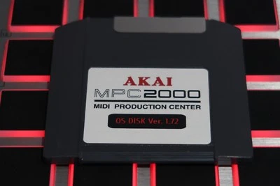 Akai MPC 2000 OS Ver. 1.72 ZIP 100MB Disk - Image 1 of 3