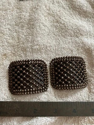 Антикварные стальные пряжки для обуви в стиле ар-деко Evergrip   - Изображение 1 из 4