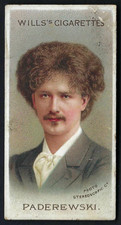 WILLS - MUSICAL CELEBRITIES - #42 PADEREWSKI