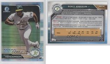 2019 Bowman National Convention Rickey Henderson #BNR-RH HOF