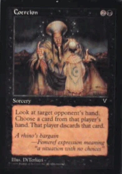Coercion - Visions: #54, Magic: The Gathering Lp R173 - Image 1 of 1