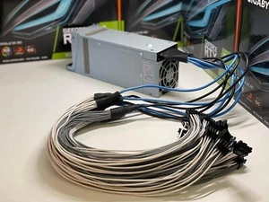 Cichy zasilacz serwerowy IBM 1440w do koparki kryptowalut - Zdjęcie 1 z 3