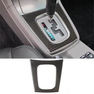Cubierta de cuadro de cambio de marchas interior de fibra de carbono para Subaru Forester 2005-2008 Foto 1 de 4