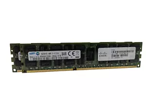 Samsung M393B2G70EB0-CMAQ2 (2x16GB) 32GB PC3-14900R DDR3-1866 Reg ECC Server RAM - Picture 1 of 1