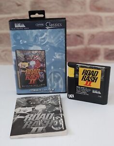 Road Rash II 2 - Sega Megadrive Game - PAL - With Manual