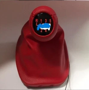 BMW ILLUMINATED SHIFT KNOB AND BOOT-RED FOR BMW E 30 5 SPEED - Picture 1 of 1