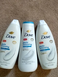 (3) Dove Gentle Exfoliating Sea Minerals Body Wash 20 - 22 oz - Picture 1 of 1