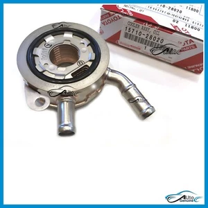 1571028020 genuino Toyota Oil Cooler Assy 15710-28020 Made in Japan Free Ship - Imagen 1 de 8