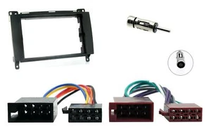 KIT ARNÉS DE TELAR DE CABLEADO ISO RADIO ESTÉREO DOBLE DIN SE ADAPTA A MERCEDES - Imagen 1 de 1