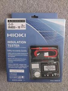 Insulation Resistance Tester for Photovoltaic System IR4053-10 HIOKI