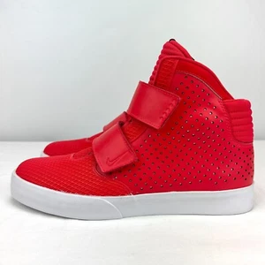 Nike Flystepper 2K3 Para hombres Zapatos Rojo Blanco Atlético Zapatillas Altas Talla 10 Usados en Excelente Condición - Imagen 1 de 19