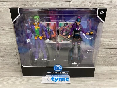 McFarlane DC Multiverse The Joker & Punchline 7" figuras de acción paquete de 2 EN MANO Foto 1 de 3