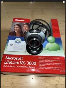 Microsoft LifeCam VX-3000 Web Cam Streamen Ovp Inkl Software - Bild 1 von 8