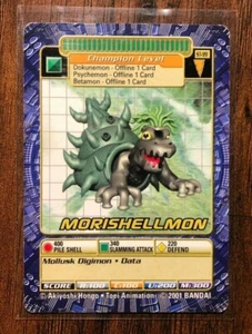 BANDAI DIGIMON DIGI-BATTLE CCG CARD GAME - STREET STARTER 2 - ST-99 MORISHELLMON - Picture 1 of 2
