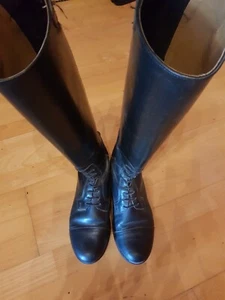 Lederreitstiefel 39 Slim Steeds Reitstiefel Damen - Bild 1 von 5