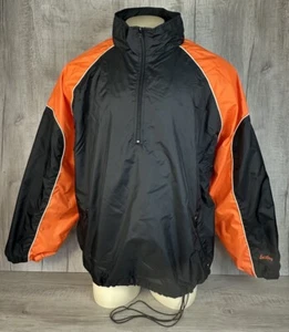 Eastbay Jacket VTG 90s Coaches Jacket Black Orange (Stained On Sleeve) Mens XL - Picture 1 of 23