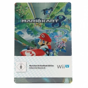 Juego Nintendo Wii U: Mario Kart 8 Steelbook Edition exclusivo en Amazon - NUEVO - Imagen 1 de 7