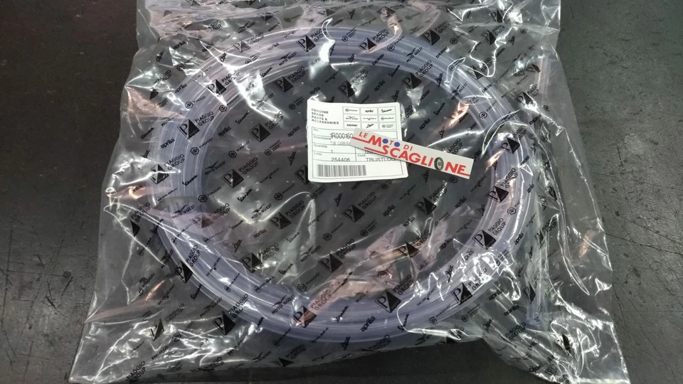 TUBO CARBURANTE BENZINA 5 METRI TRASPARENTE ORIGINALE PIAGGIO 5MM 1R000160 - Immagine 1 di 1