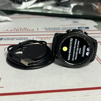 Samsung Galaxy Watch3 SM-R840 45mm Stainless Steel Smartwatch Bluetooth GPS - Image 1 of 4