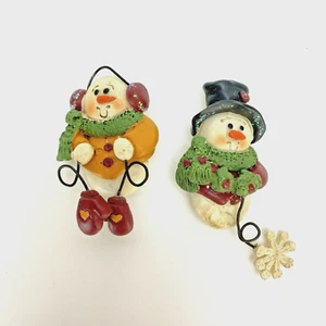 Snowman Snowmen Brooch Pin Christmas Holiday Fashion Jewelry - Picture 1 of 3