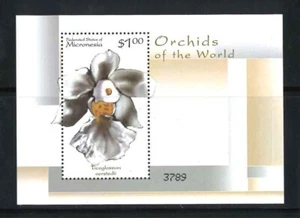 Micronesia, 2000, Orchids of the World, Minisheet, One of Sc 368-369, MNH - Picture 1 of 1
