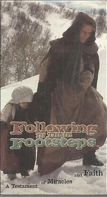 Following in their Footsteps Pioneer LDS Mormon vhs new 1998  - Image 1 of 2