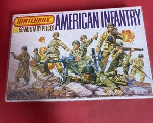 Matchbox Segunda Guerra Mundial Infantería Americana Escala 1:76 Completo 50 Piezas Kit Modelo Plástico - Imagen 1 de 6