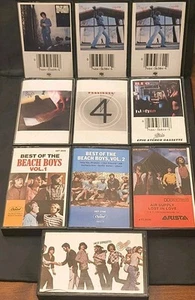 (10) Beach Boys REO Speedwagon Billy Joel Foreigner Chicago STYX Cassette Tapes - Picture 1 of 19